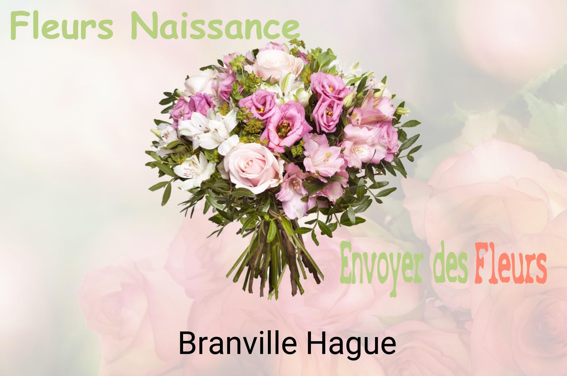 Bouquet de fleurs de naissance livré à Branville-Hague