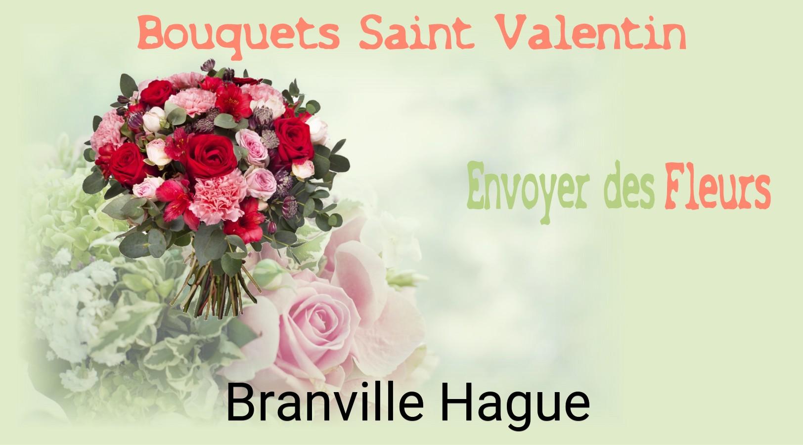 Roses de Saint-Valentin livrées à Branville-Hague